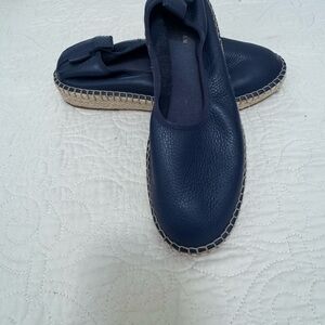 Cole Haan Navy Espadrille Flats size 9.5M